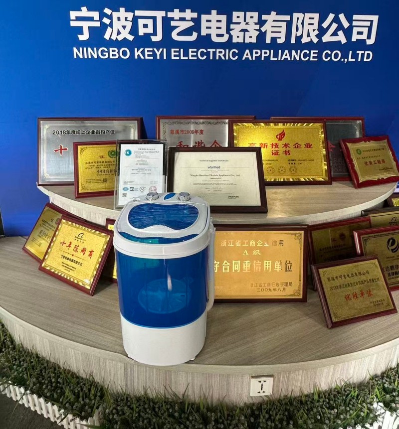 Mini práčka DC 2026 od Keyi Electric zaisťuje certifikáciu EU CE, spája prenosnosť a zhodu, aby vyhovovala rôznym potrebám