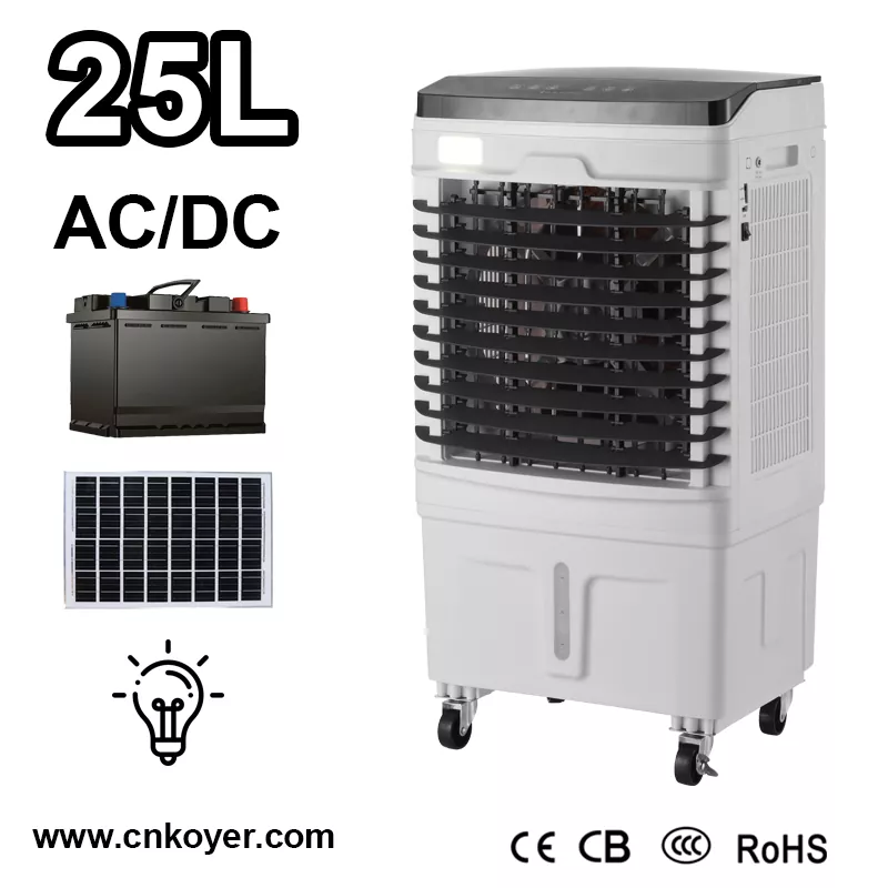 Prečo by ste si mali vybrať dobíjateľný ventilátor chladiča vzduchu?