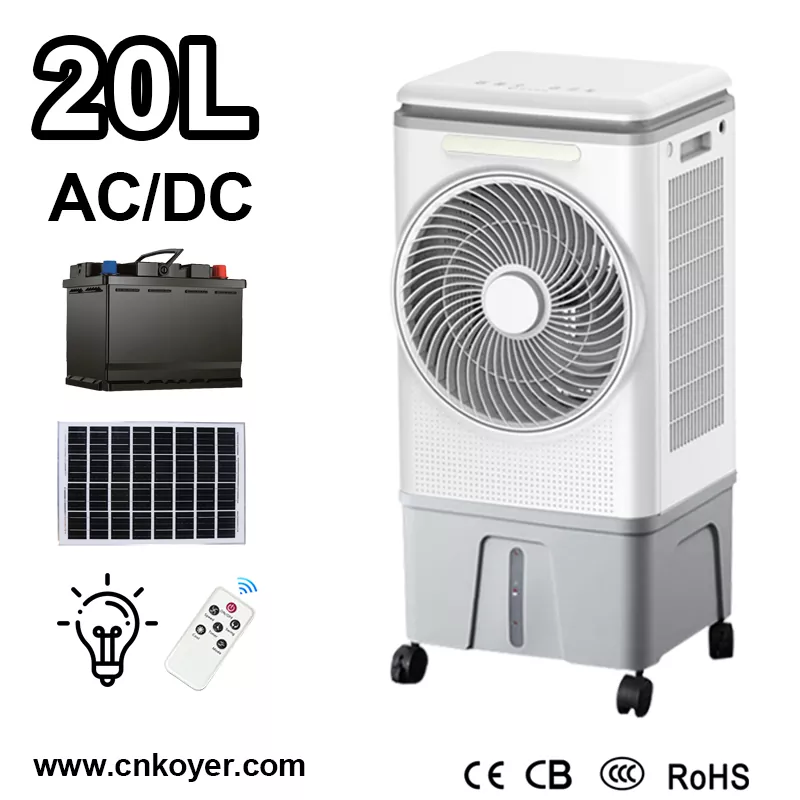 Ako prenosný ventilátor s odparovacím vzduchovým chladičom zlepšuje účinnosť vnútorného chladenia?
