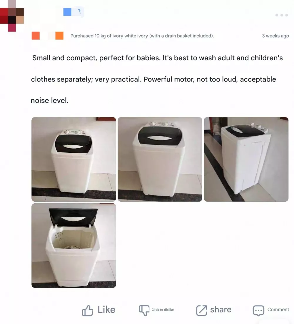 DC Stainless Steel Single-tub Washing Machine