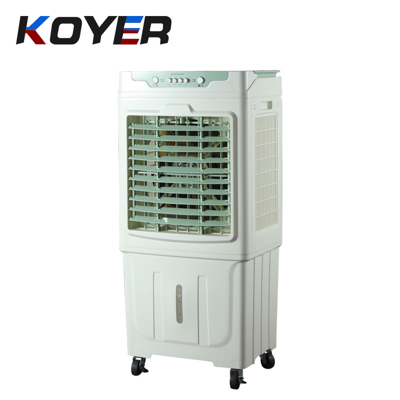 Priemyselný dobíjateľný ventilátor chladiča vzduchu