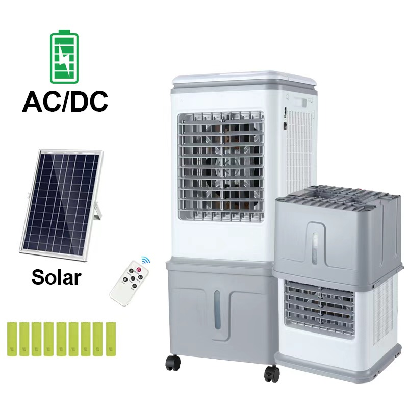 Prenosný dobíjateľný ventilátor chladiča vzduchu