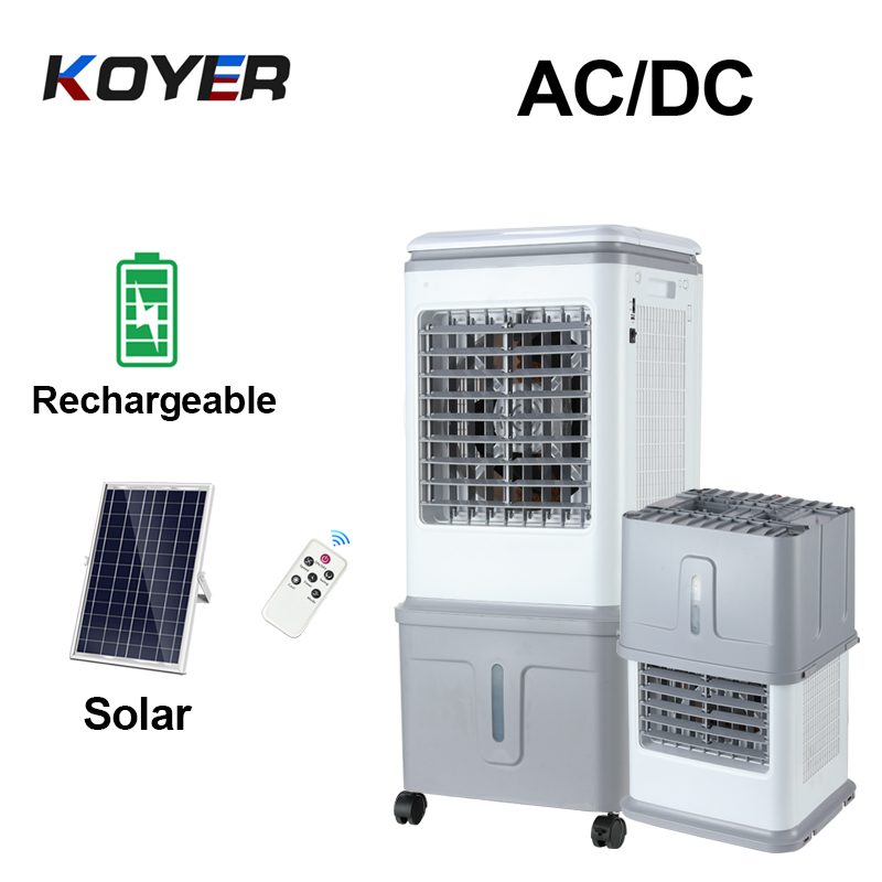 Prenosný dobíjateľný ventilátor chladiča vzduchu