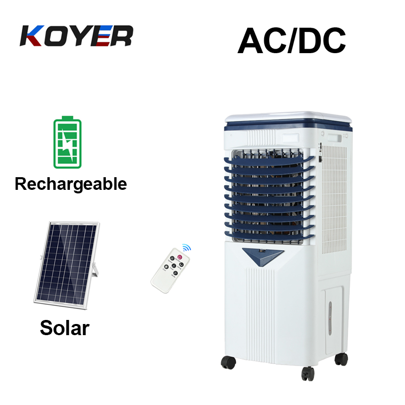 Nabíjateľný ventilátor odparovacieho vzduchu