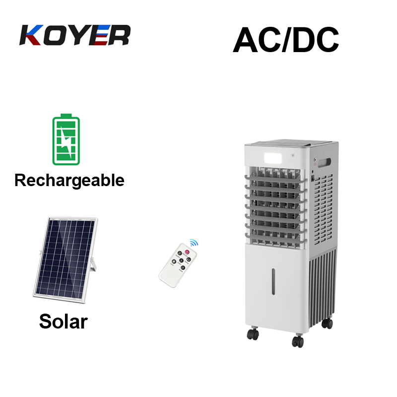 Malý dobíjateľný ventilátor chladiča vzduchu